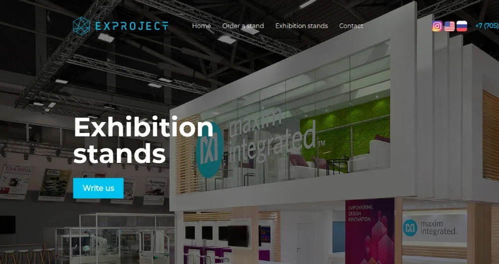 Сайт экспрожект кз