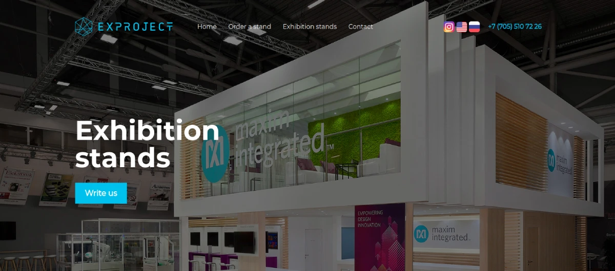 Сайт экспрожект кз