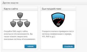 Создание карты сайта в All in Seo pack